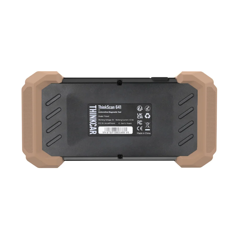 New Arrival ThinkScan 641 OBD2 Code Scanner Support FCA CAN FD 10 reets or EPB/TPMS/BMS/Injector Coding,AB Bleed,Engine AB SRS Auto diagnosis tool