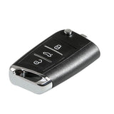 Xhorse VW MQB XKMQB1EN Flip Transponder Key 3 Buttons 5 Pcs/lot Get 25 Bonus Points for Each Key