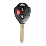 Toyota Style 3 Buttons Remote Key
