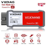 Vxdiag VCX Nano For Ford Mazda 2 in 1 With IDS V114 Diagnostic Tool Wifi Version