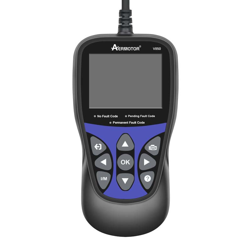 AERMOTOR V850 On-board Computer Code Scanner Diagnosis of The Engine System Cover Complete OBDII/EOBD Diagnostic Functions
