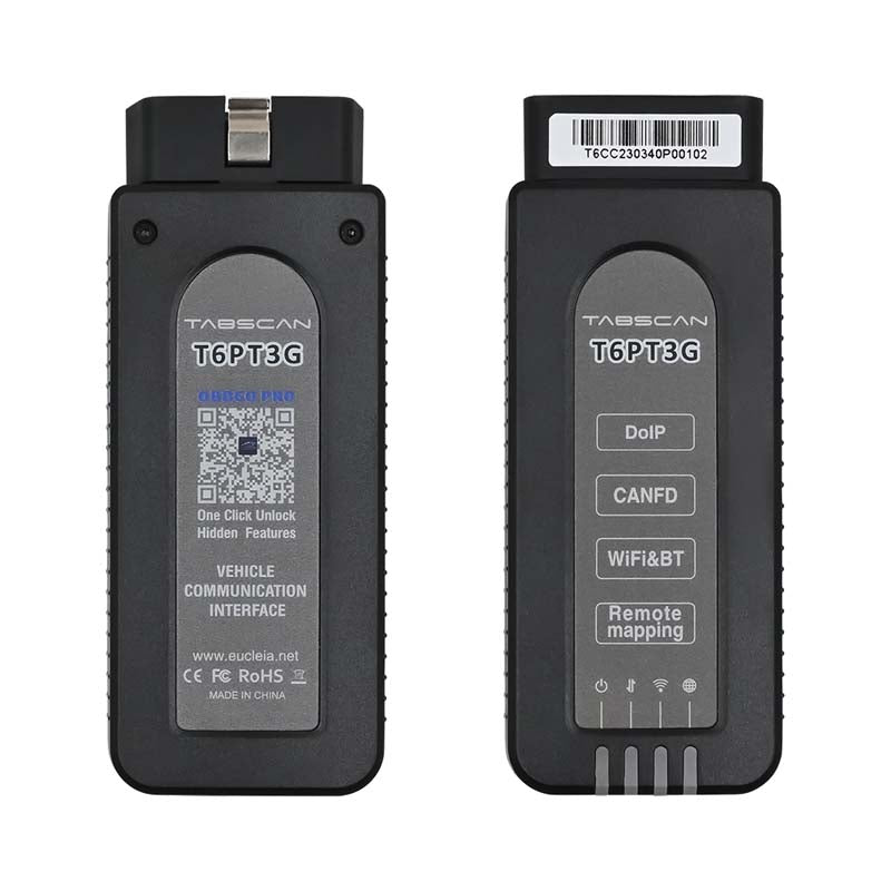 Newest TabScan T6PT3G for Porsche CANFD Doip Diagnostic Tool Device Diagnosis VCI Used With OBD