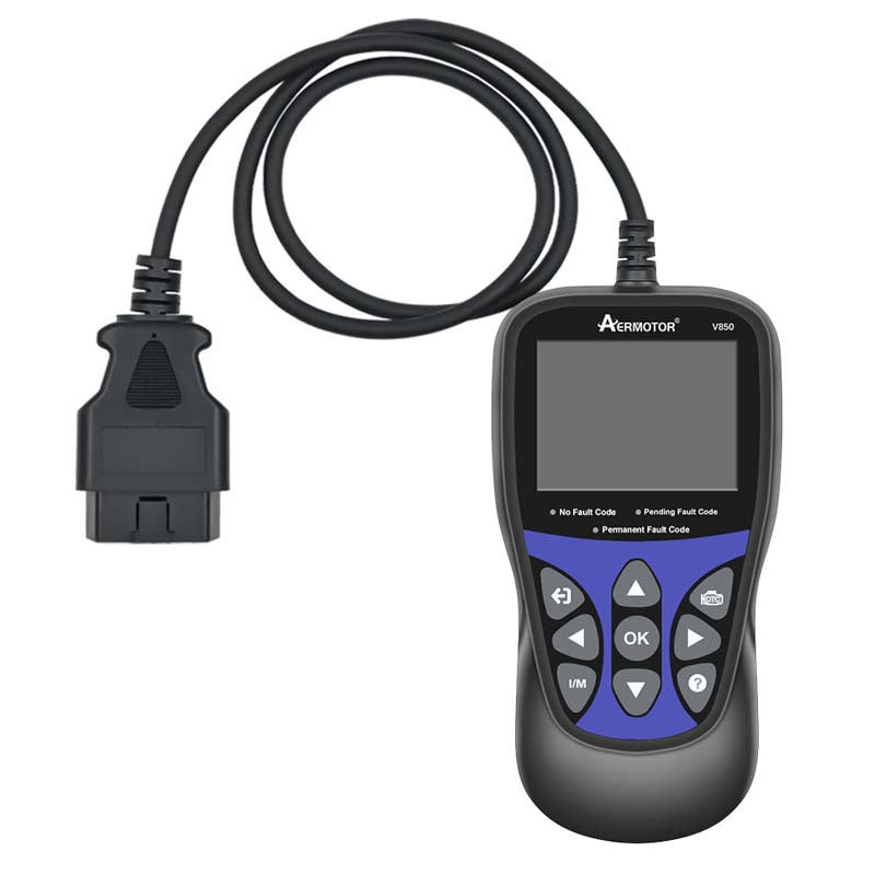 AERMOTOR V850 On-board Computer Code Scanner Diagnosis of The Engine System Cover Complete OBDII/EOBD Diagnostic Functions