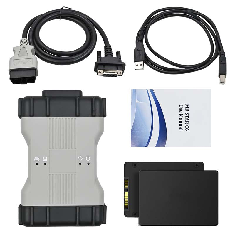 Newest MB STAR C6 With SSD V2023.06 With DOIP Wifi Multiplexer VCI Diagnosis Tool SD Connect For Benz Car Diagnostic Tool