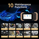 New Arrival ThinkScan 641 OBD2 Code Scanner Support FCA CAN FD 10 reets or EPB/TPMS/BMS/Injector Coding,AB Bleed,Engine AB SRS Auto diagnosis tool