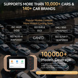 New Arrival ThinkScan 641 OBD2 Code Scanner Support FCA CAN FD 10 reets or EPB/TPMS/BMS/Injector Coding,AB Bleed,Engine AB SRS Auto diagnosis tool