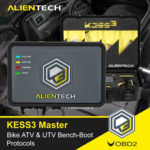 Original Alientech KESS V3 KESS3 Master Bike ATV & UTV Bench-Boot Protocols Activation