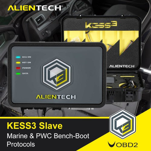 Original Alientech KESS V3 KESS3 Slave Marine & PWC Bench-Boot Protocols Activation