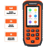 GODIAG GD201 All System OBDII Scanner All Makes Scanner Tool DPF ABSAIRBAG OIL LIFE RESET