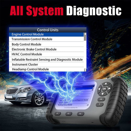 VIDENT iAuto708 Full System All Make Scan Tool OBDII Diagnostic Tool pk Foxwell NT680
