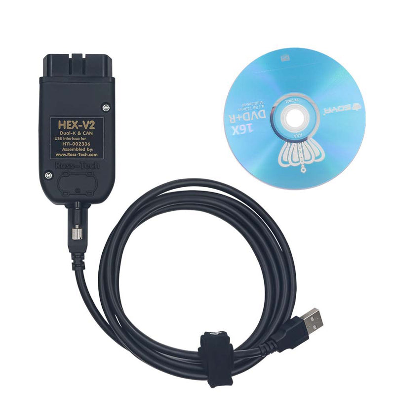VCDS HEX-V2 V2 18.9 CAN USB Interface Car Auto Fault Diagnosis