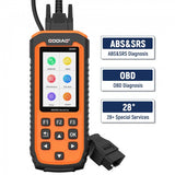 GODIAG GD203 ABS/SRS OBD2 Scan Tool with 31 Service Reset Functions Free Update Online for Lifetime