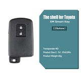 Xhorse VVDI Toyota XM Smart Key Shell 1746 2 Buttons 5Pcs/Lot