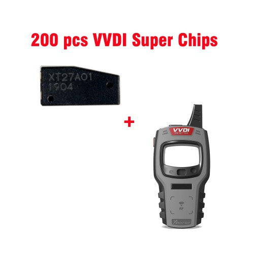 VVDI Mini Key Tool with 200 Pcs Xhorse XT27 VVDI Super Chips
