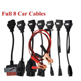Full Set 8pcs Car Cables For delphis vd DS150E cdp OBD2 OBDII Cars Diagnostic Interface Tool Car Cables VD TCS CDP Pro Cable