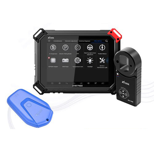 Xtool X100 PAD2 Pro with KC100 Adapter Full Configuration Plus KS-1 Toyota Smart Key Simulator