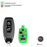 XHORSE XKGD12EN Garage Wire Universal Remote Key Fob 2 Button for VVDI Key Tool