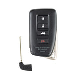 Xhorse VVDI Toyota Lexus XM Smart Key Shell 1626 Type 4 Buttons with logo 5pcs/lot