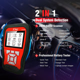 JDiag JD908B OBD2 Scan Tool + 12V Professional Battery Tester world premiere Intelligent dual system Diagnostic tool