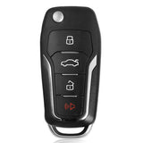 Xhorse XKFO01EN X013 Series Universal Wire Remote Key Fob 4 Button Ford Type 5pcs/lot Get 25 Bonus Points for Each Key