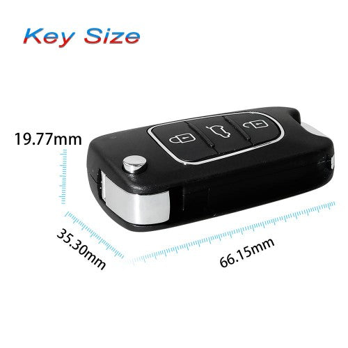 Xhorse XKB506EN Wire Remote Key 3 Buttons for VVDI VVDI2 Key Tool(English Version) 5pcs/lot