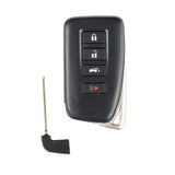 Xhorse VVDI Toyota Lexus SUV XM Smart Key Shell 1824 Type 4 Buttons with logo 5pcs/lot