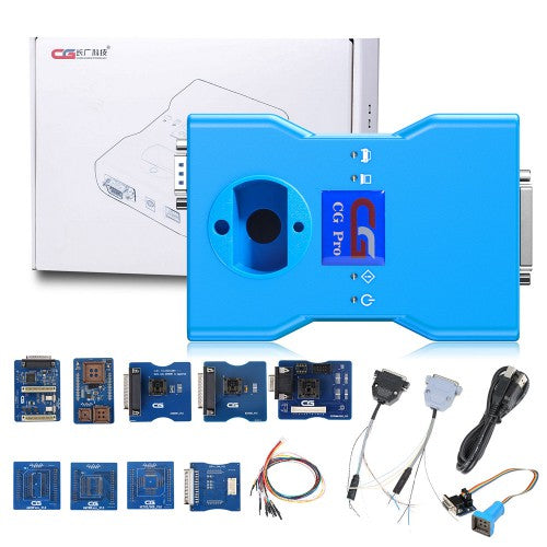 V2.2.3.6 CGDI CG Pro 9S12 Super Programmer Full Version with All Adapters including New CAS4 DB25 and TMS370 Adapter
