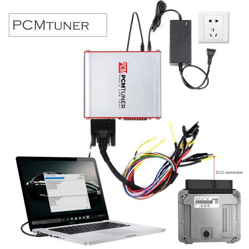 Newest V1.21 PCMtuner ECU Programmer with 67 Modules Free Online Update Support Checksum and Pinout Diagram with Free Damaos