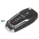 XHORSE XNFO01EN Universal Remote Key 4 Buttons Wireless For Ford (English Version) 5pcs/lot
