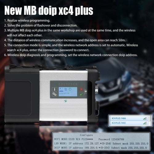 WiFi MB SD C5 Mercedes Benz DOIP C5 Dedicated Diagnostic Tool