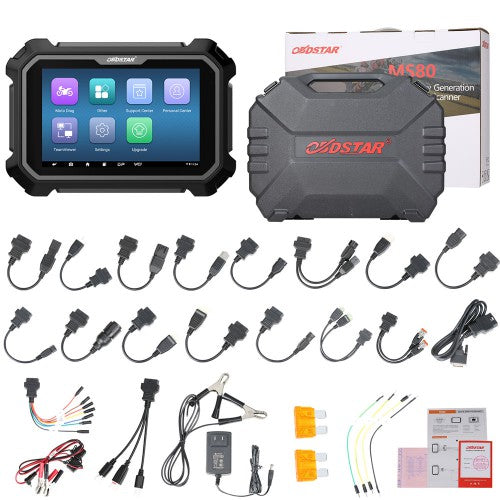 OBDSTAR MS80 8 inch New Generation Motorcycle Diagnostic Scanner Support IMMO Function