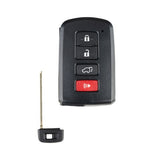 Xhorse VVDI Toyota XM Smart Key Shell 1755 3+1 Buttons 5Pcs/Lot