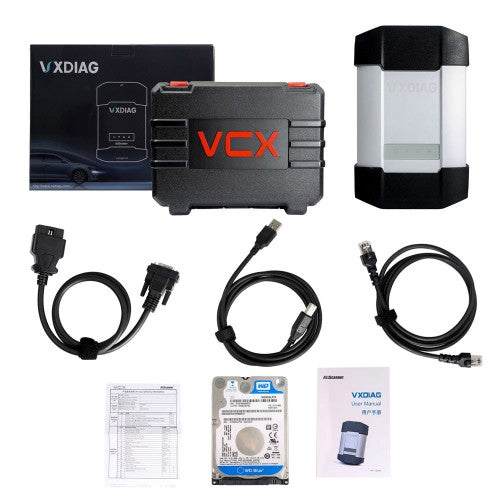 V2021.6 VXDIAG MULTI Diagnostic Tool for BMW and BENZ With 1TB Hard Drive for BMW/BENZ 2 in 1