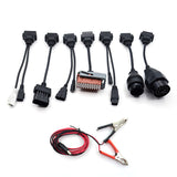 Full Set 8 pcs Car/Truck Cables For ds150 ds150e Multidiag Cdp TCS PRO Diagnostic Reader Interface Connector