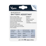 Vgate Car Battery Test Clip 12V Monitor Bluetooth 4.0 Car Battery Assistant Work With IOS & Android Phone