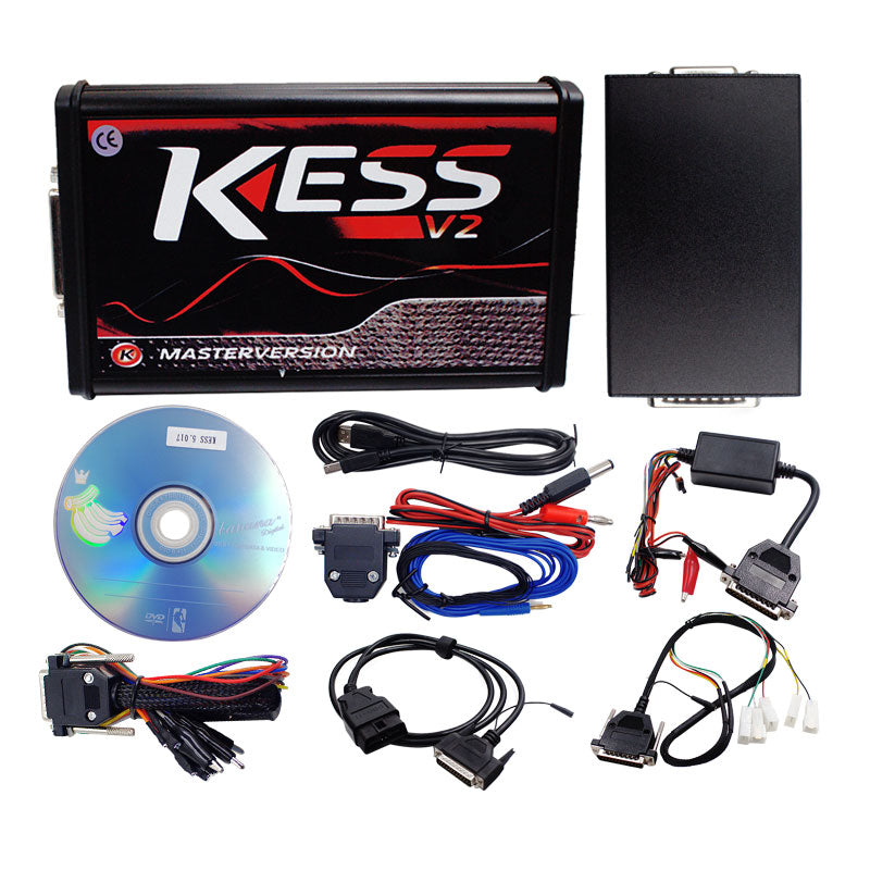 Unlimited KESS 5.017 KTAG V7.020 OBD2 ECU Programmer No Tokens KESS v2 ECU  Tuning Kit For All Cars