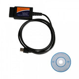 ELM327 V1.5 USB Plastic Interface Scanner