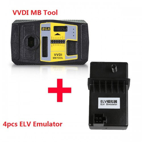 Original Xhorse VVDI MB BGA Tool Plus 4pcs XHORSE ESL/ELV Emulator for Benz 204 207 212